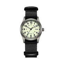 Relógio De Campo Feminino 34mm Com Display Luminoso 24h, Função De Dia, Fácil Leitura, Pulseira De