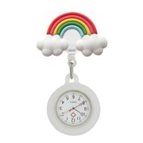 Relógio De Lapela Enfermagem Silicone Desenhos Divertidos - Memory Watch