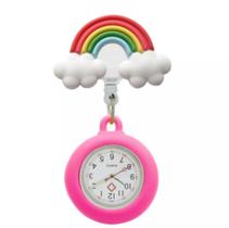 Relógio De Lapela Enfermagem Silicone Desenhos Divertidos