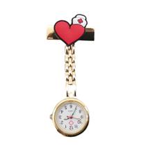 Relógio De Lapela Funcional Enfermagem Aço Inox Corrente