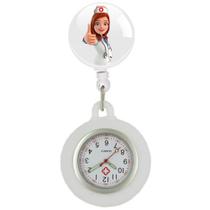 Relógio De Lapela Funcional Enfermagem Silicone