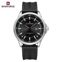 Relógio De Luxo À Prova d'Água Para Homens 30M NAVIFORCE Com Pulseira De Silicone Relógio De Pulso