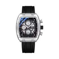 Relógio De Luxo Masculino À Prova d'Água Com Luz Noturna Cronógrafo Calendário Relógio Esportivo