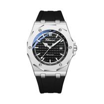 Relógio De Luxo Masculino À Prova d'Água Com Textura De Silicone CHENXI 8268, Relógio De Pulso