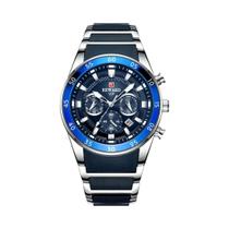 Relógio De Luxo Masculino À Prova D'Água Cronógrafo Quartz Com Grande Mostrador E Data Automática Relógio De Luxo Masculino À Prova D'Água Cronógrafo Quartz Com Grande Mostrador E Data Automática