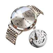 Relógio De Luxo Masculino Automático À Prova d'Água Com Calendário Duplo E Luz Noturna, Design