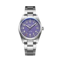 Relógio De Luxo Masculino Com Cristal De Safira E Movimento Japonês, Resistência À Água De 100m,