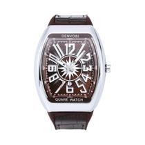 Relógio De Luxo Masculino Esportivo Quartz DENVOSI Com Pulseira De Silicone Fluorescente Em Formato Relógio De Luxo Masculino Esportivo Quartz DENVOSI Com Pulseira De Silicone Fluorescente Em Formato