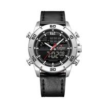 Relógio De Luxo Masculino Quartz NAVIFORCE Digital Militar Cronógrafo Com Pulseira De Borracha Relógio De Luxo Masculino Quartz NAVIFORCE Digital Militar Cronógrafo Com Pulseira De Borracha