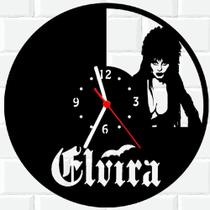 Relógio De Madeira MDF Elvira A Rainha Das Trevas 2