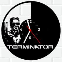 Relógio De Madeira MDF Exterminador Schwarzenegger - 3D Fantasy