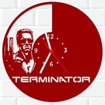 Relógio De Madeira MDF Exterminador Schwarzenegger V - 3D Fantasy