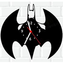 Relógio De Madeira MDF Parede Batman Dc Heroi 4