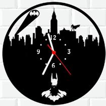 Relógio De Madeira MDF Parede Batman Dc Heroi 8