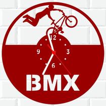 Relógio De Madeira MDF Parede Bicicleta Bike Mountain 4 V