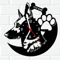 Relógio De Madeira MDF Parede Cachorro Pet 5