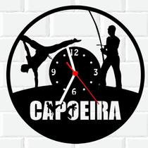 Relógio De Madeira MDF Parede Capoeira Luta - 3D Fantasy