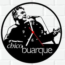 Relógio De Madeira MDF Parede Chico Buarque Musica 1 - 3D Fantasy