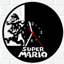 Relógio De Madeira MDF Parede Mario Bros Game 6 - 3D Fantasy
