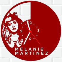 Relógio De Madeira MDF Parede Melanie Martinez V