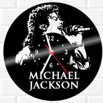 Relógio De Madeira MDF Parede Michael Jackson 3