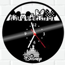 Relógio De Madeira MDF Parede Mickey Minnie Disney 1 - 3D Fantasy