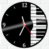 Relógio De Madeira MDF Parede Musica 8
