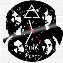Relógio De Madeira MDF Parede Pink Floyd Rock 2 - 3D Fantasy