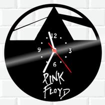 Relógio De Madeira MDF Parede Pink Floyd Rock 6