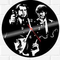 Relógio De Madeira MDF Parede Pulp Fiction Tarantino 2 - 3D Fantasy