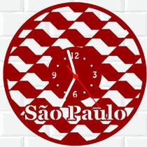 Relógio De Madeira MDF Parede São Paulo Viagem Turismo 3 V