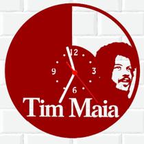 Relógio De Madeira MDF Parede Tim Maia V - 3D Fantasy