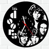 Relógio De Madeira MDF The Doors Jim Morrison 3