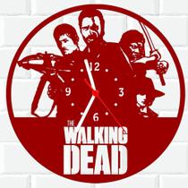 Relógio De Madeira MDF Walking Dead Serie Zumbi 1 V