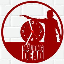 Relógio De Madeira MDF Walking Dead Serie Zumbi 3 V