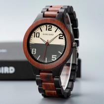 Relógio de Madeira Schinus - Bobo Bird