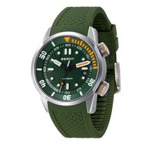 Relógio de mergulho BERNY Masculino Fashion Mechanical Automatic Green