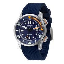 Relógio de mergulho BERNY, moda masculina, mecânico, automático, azul Relógio de mergulho BERNY, moda masculina, mecânico, automático, azul