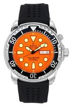 Relógio de mergulho RATIO FreeDiver Helium-Safe 1000M para homens laranja Relógio de mergulho RATIO FreeDiver Helium-Safe 1000M para homens laranja