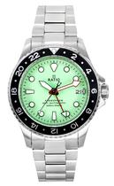 Relógio de mergulho RATIO FreeDiver Sapphire Crystal GMT 200m masculino
