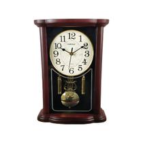 Relógio de Mesa Classico com Pêndulo Vintage Silencioso 30cm - Generic