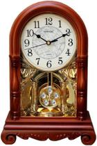Relógio de Mesa com Pêndulo Vintage Silencioso 38cm - Generic
