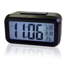 Relógio De Mesa Despertador Alto Calendário Data Digital