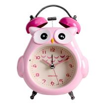 Relógio de Mesa Despertador Coruja com luz - Rosa - Friburgo Comercial e Eletronic
