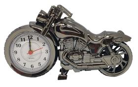 Relógio De Mesa Despertador Decorativo Em Forma De Moto Relógio De Mesa Despertador Decorativo Em Forma De Moto