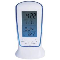 Relógio De Mesa Digital Com Alarme LED Calendário Termômetro Relógio De Mesa Digital Com Alarme LED Calendário Termômetro