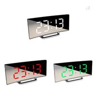 Relógio De Mesa Digital Despertador Curvado Multifuncional MAIS VENDIDO 3º em Despertadores e de Mesa