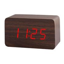 Relógio De Mesa Digital Led Grande Data Mês E Ano - JH1294