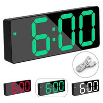 Relogio De Mesa E Parede Digital Led Com Data Alarme Top Relogio De Mesa E Parede Digital Led Com Data Alarme Top