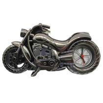 Relógio De Mesa Modelo Moto Para Decoração 23Cm - Gici Decor